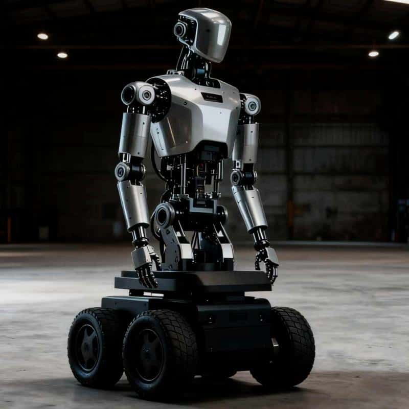 wheeled humanoid robot ai computing platform